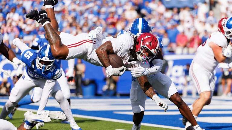 No. 12 Alabama dominates second half to dust Kentucky 