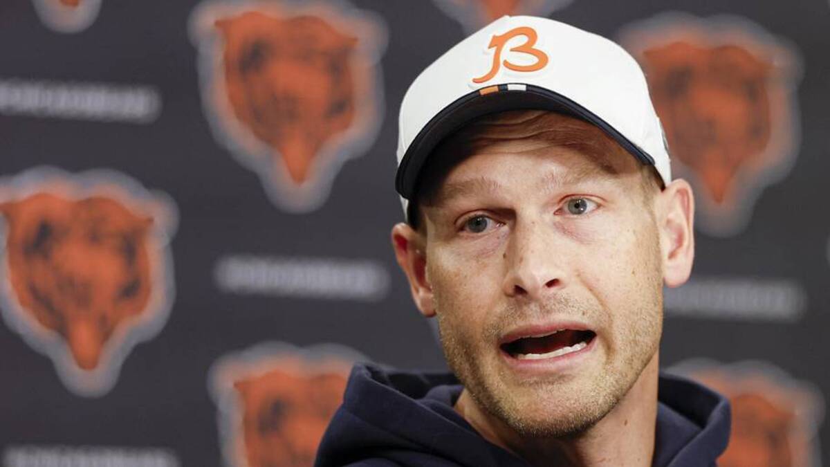  Bears head coach Ben Johnson had Chicago within a play or two of the NFC championship game last season. | Kamil Krzaczynski-Imagn Images 