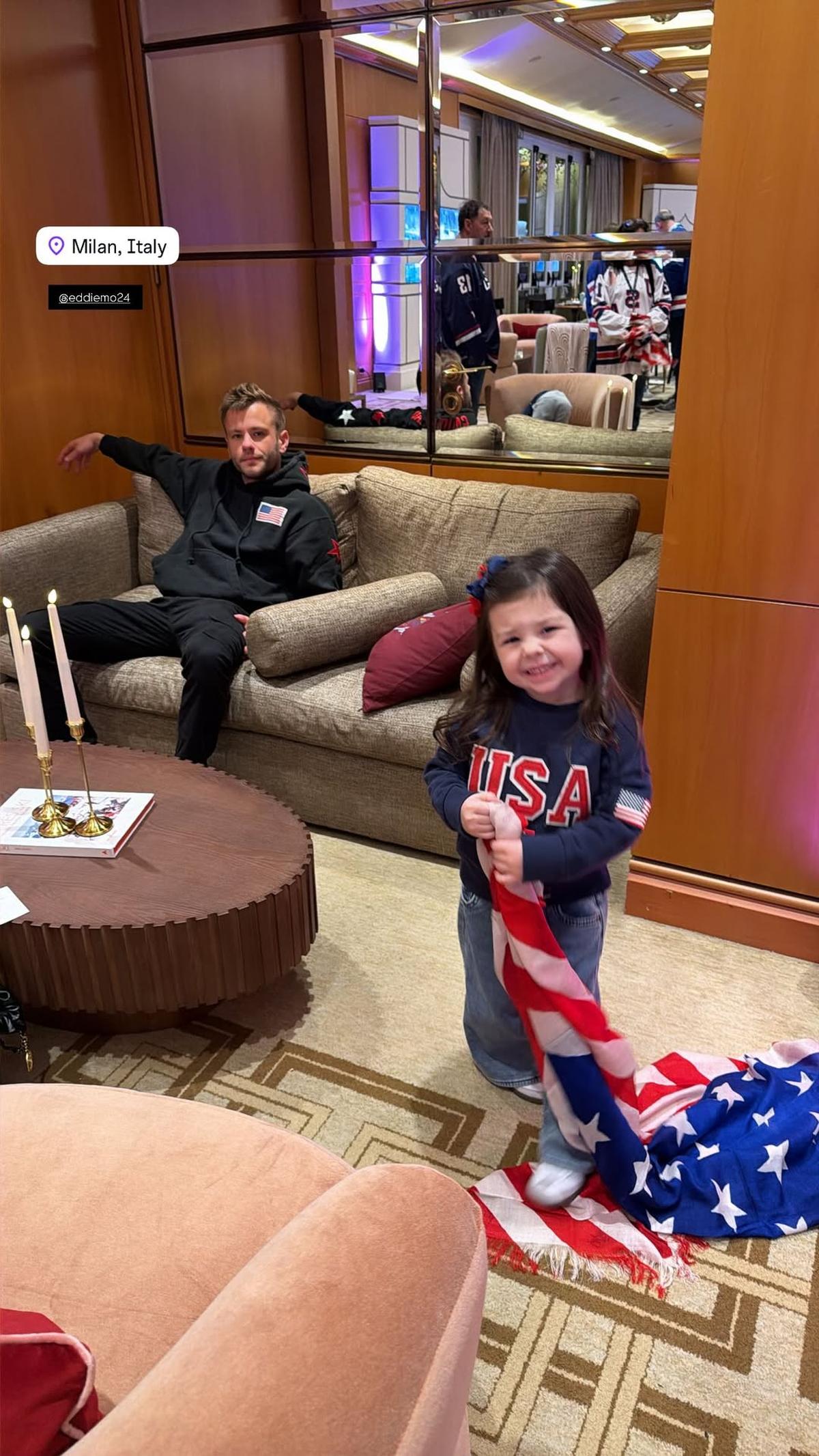 Johnny and Meredith Gaudreau's daughter Noa.Courtesy of Meredith Gaudreau/ Instagram 