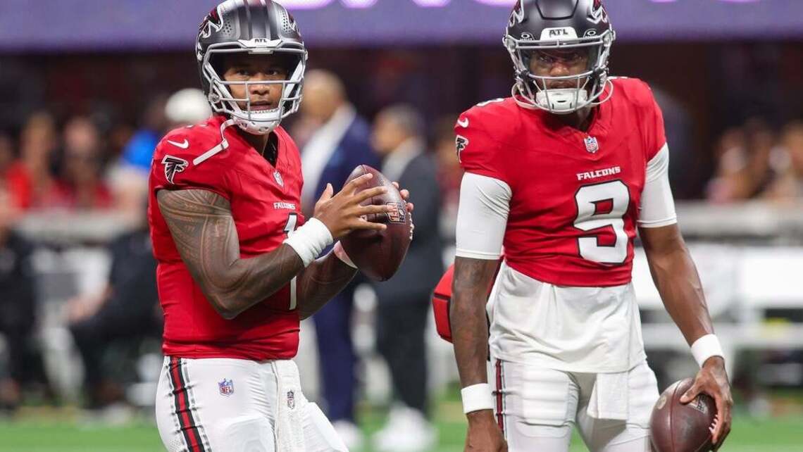 Falcons’ starting quarterback battle remains open despite Penix Jr. sitting out preseason