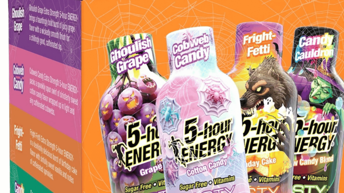 I Tried All 4 of 5-hour ENERGY's New Halloween Flavors, and the Winner Tastes Just Like Birthday Cake 