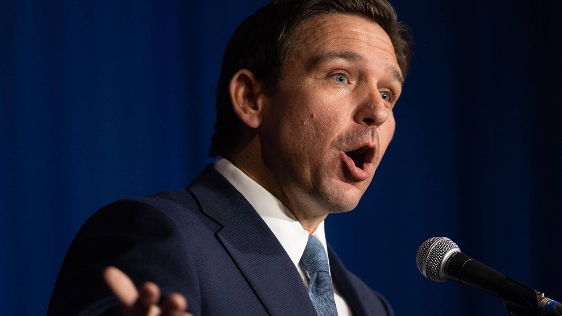 Florida Gov. Ron DeSantis Comes To Tiger Woods' Defense 