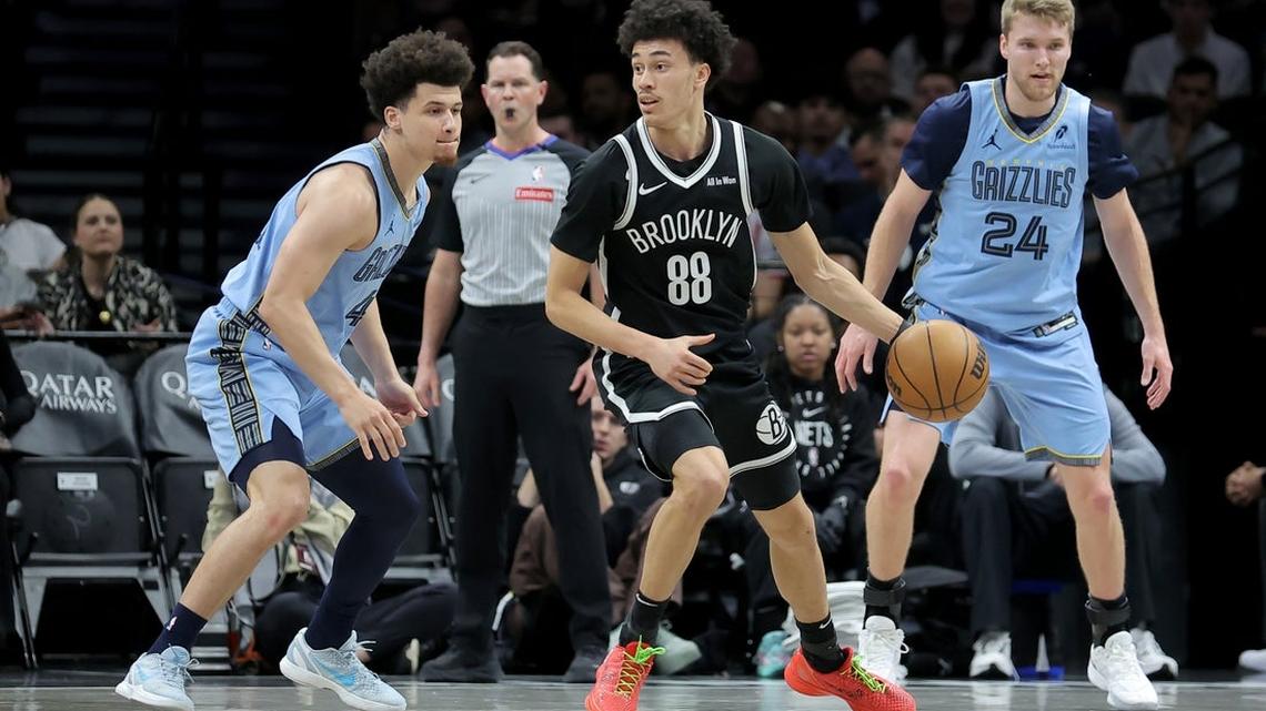 Nets push past Grizzlies for rare winning streak 