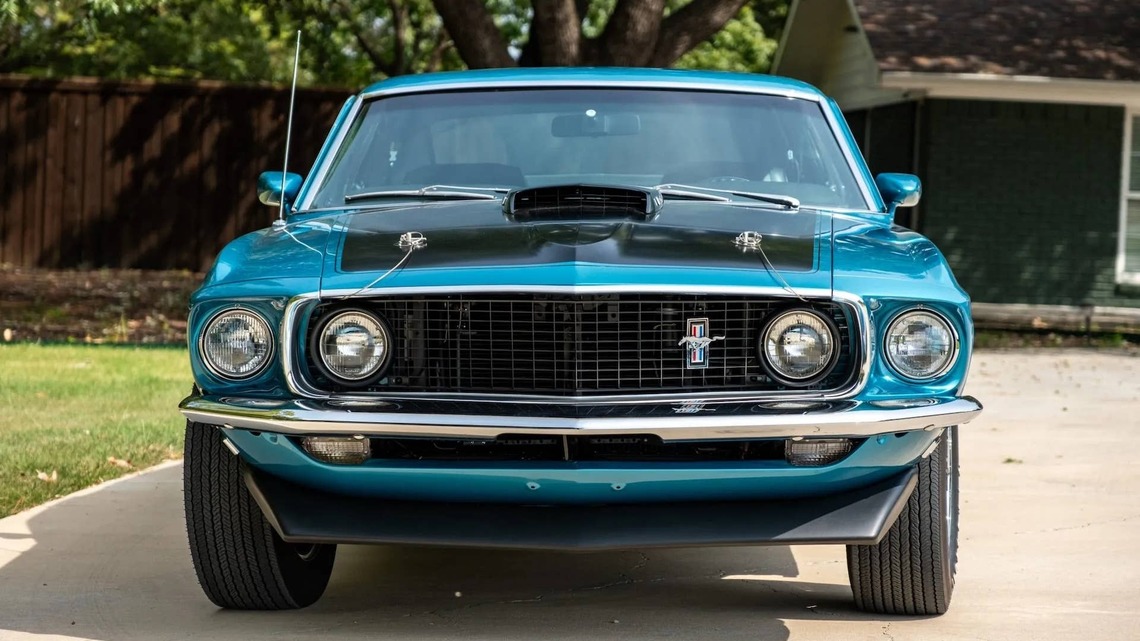1969 Ford Mustang Mach 1 S-Code 390 for Sale With 443 Miles Shown