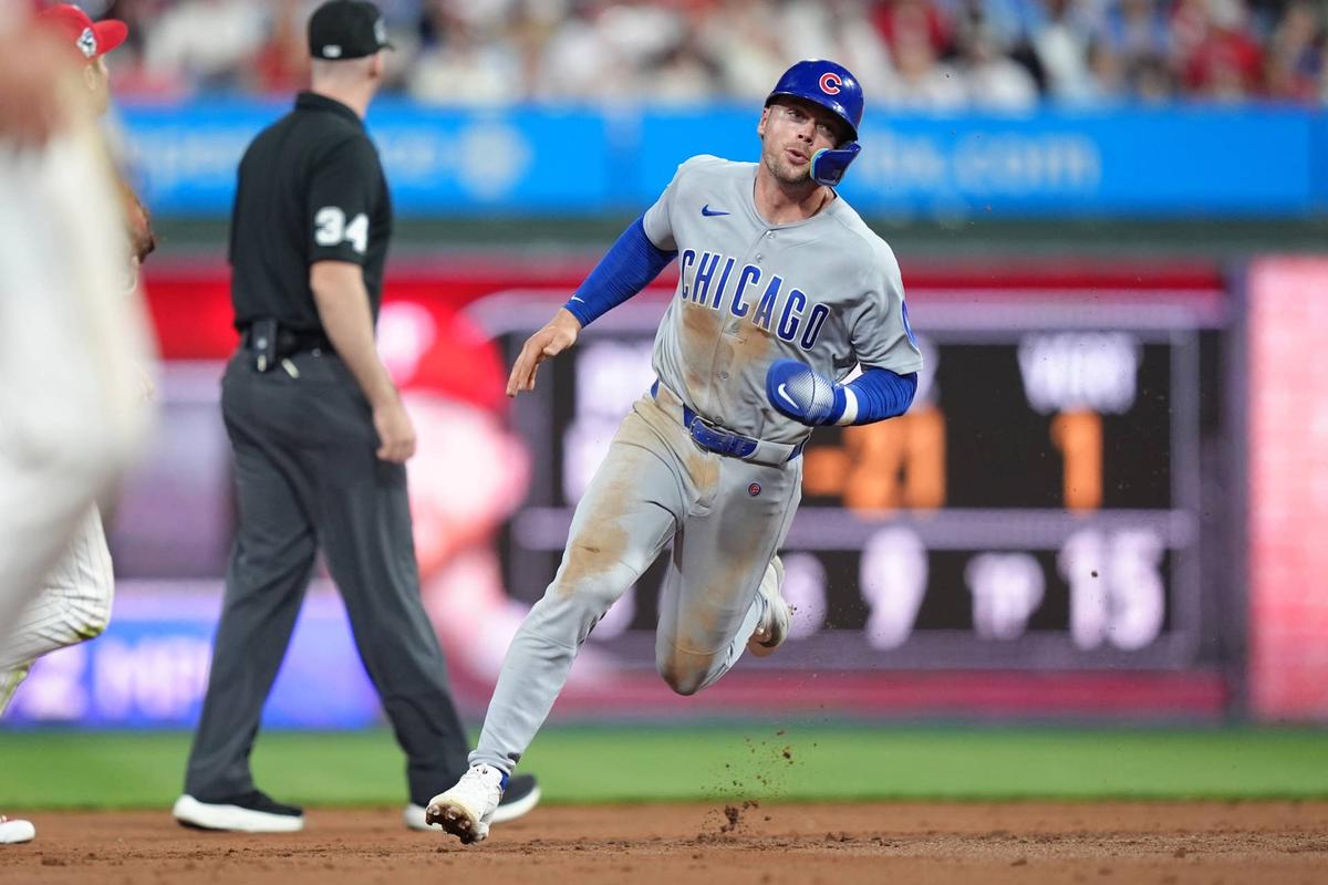  Chicago Cubs infielder Nico Hoerner (2) © Kyle Ross-Imagn Images