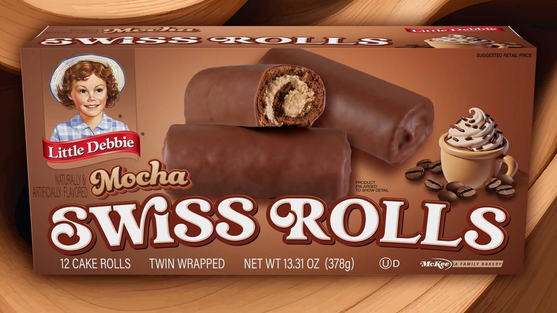 New Little Debbie Mocha Swiss Rolls Are Coming to a Store Near You 