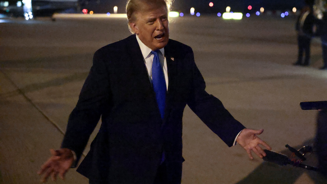 Trump reiterates his positive portrayal of Iran talks