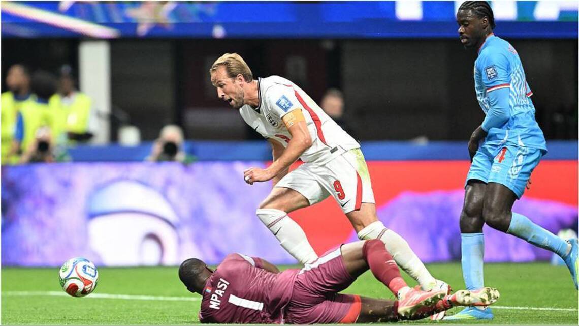 Why England, Harry Kane Were Not Awarded Penalty vs. DR Congo