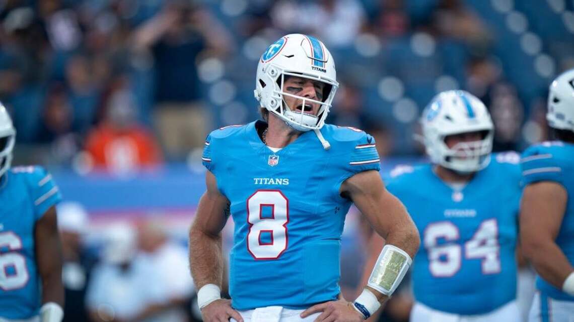 QB Will Levis, others hit free agency after clearing waivers 