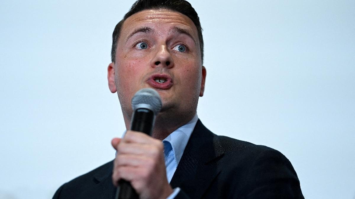 Britain’s former Health Secretary Wes Streeting delivers a keynote address at the Progress annual conference 2026, in London, Britain, May 16, 2026. REUTERS/Jaimi Joy