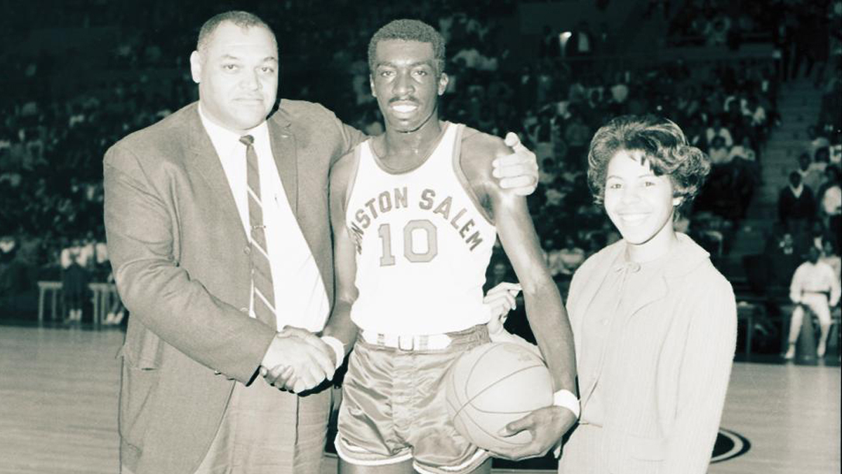  Clarence “Big House” Gaines and Earl “The Pearl” Monroe.