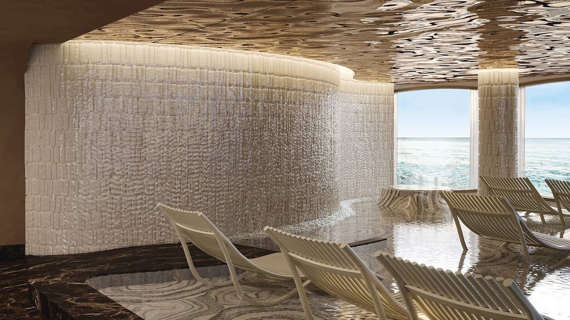 NCL's Newest Ship Introduces a First-of-Its-Kind Thermal Spa Experience 