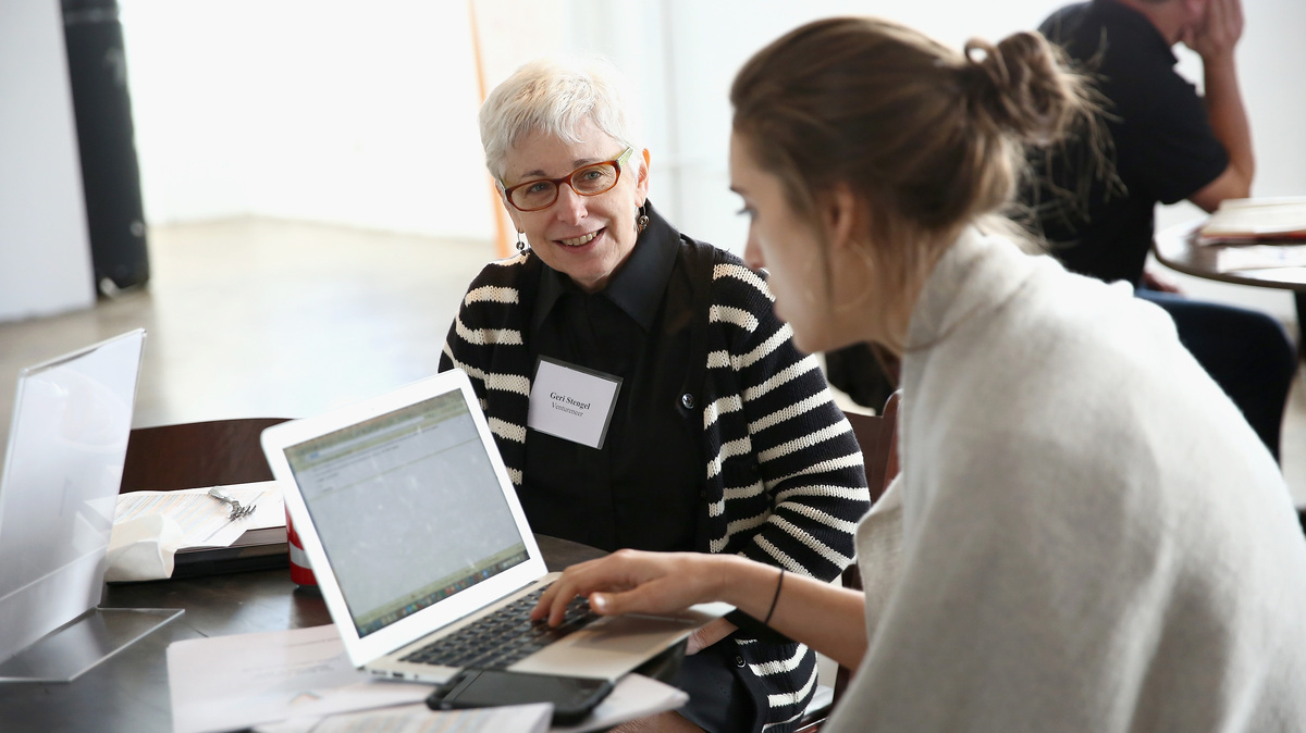 NEW YORK, NY - NOVEMBER 02:  Guests attend breakout sessions during The Scale Collective, the inaugural event being produced by Virago, a strategic advisory supporting women entrepreneurs at Hudson Mercantile on November 2, 2016 in New York City.  (Photo by Monica Schipper/Getty Images)