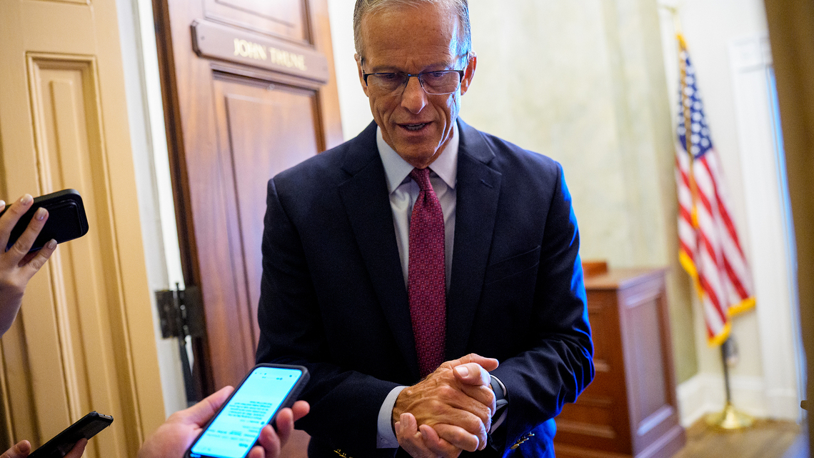 ‘The assumption is yes,' Thune says of another leadership run 