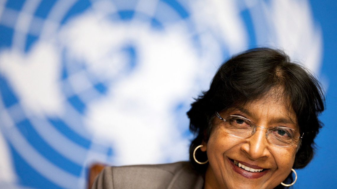 UN human rights office welcomes Nobel Prize winner Pillay as staunch defender of human rights 