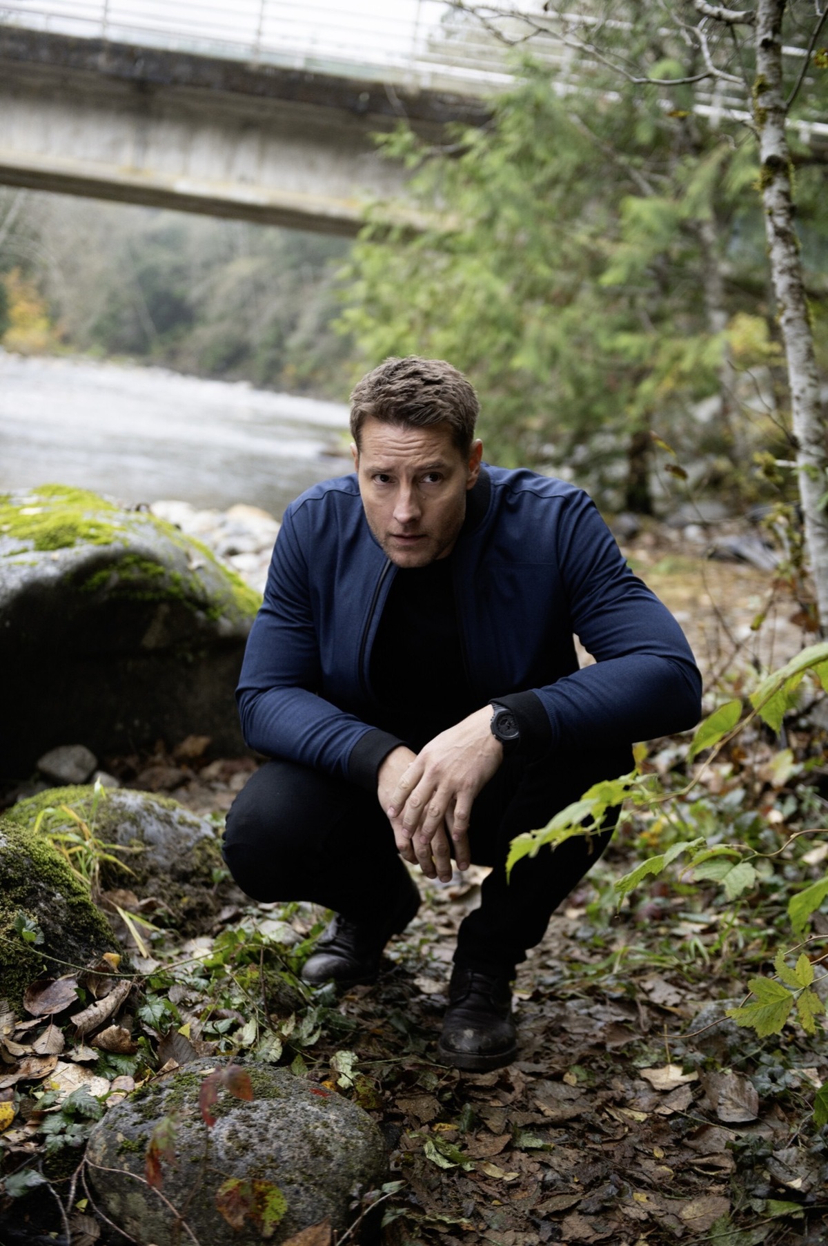 Justin Hartley on ‘Tracker.'