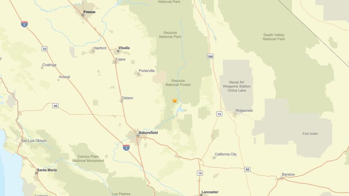 Update: Earthquake of 2.1 magnitude detected close to Kernville, CA on March 3 