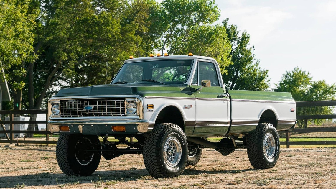 1972 Chevrolet K20 Cheyenne Super for Sale With 30,000 Miles Shown