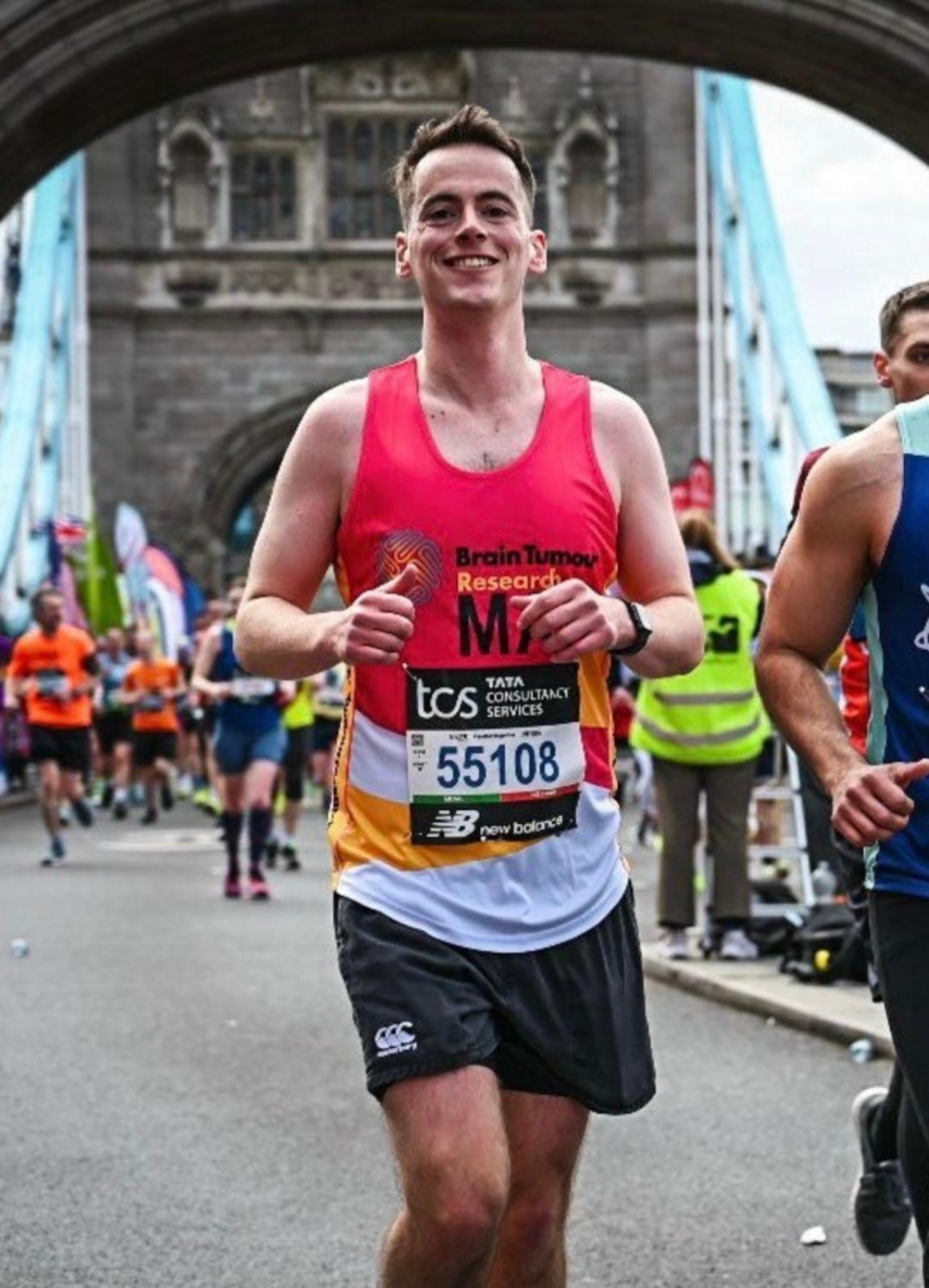  Matt Ticehurst started experiencing numbness in February 2022. (Brain Tumour Research via SWNS) 