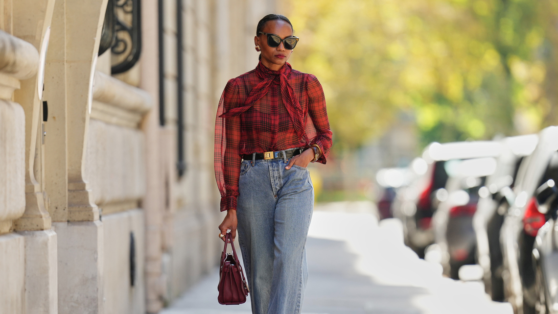 These Everyday Blouses Are *So* Elevated - And Look 'Rich' With Denim 