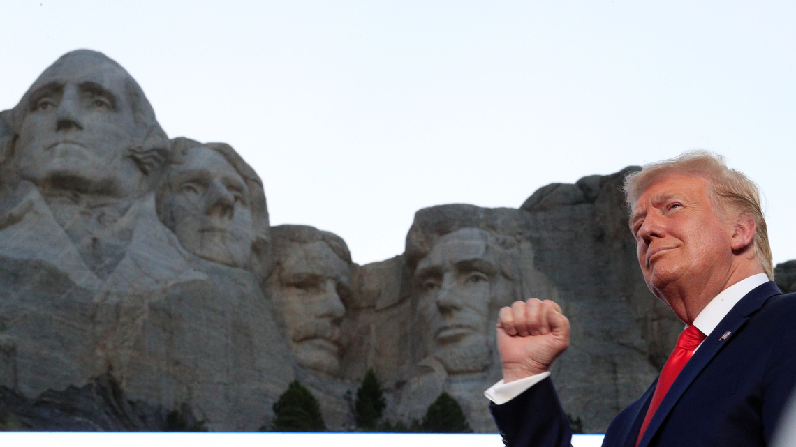 Mount Rushmore to the Mall, Trump praises America's 250th − and himself 