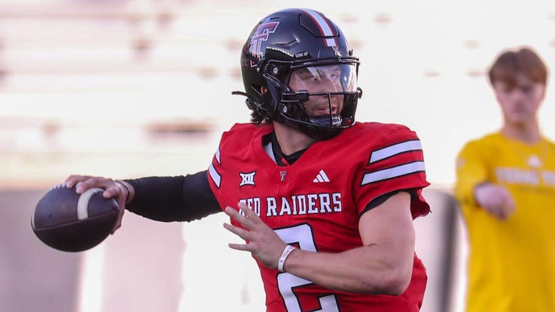  Brendan Sorsby will be under center for reigning Big 12 champion Texas Tech after two strong seasons at Cincinnati. | Nathan Giese/Avalanche-Journal / USA TODAY NETWORK via Imagn Images 