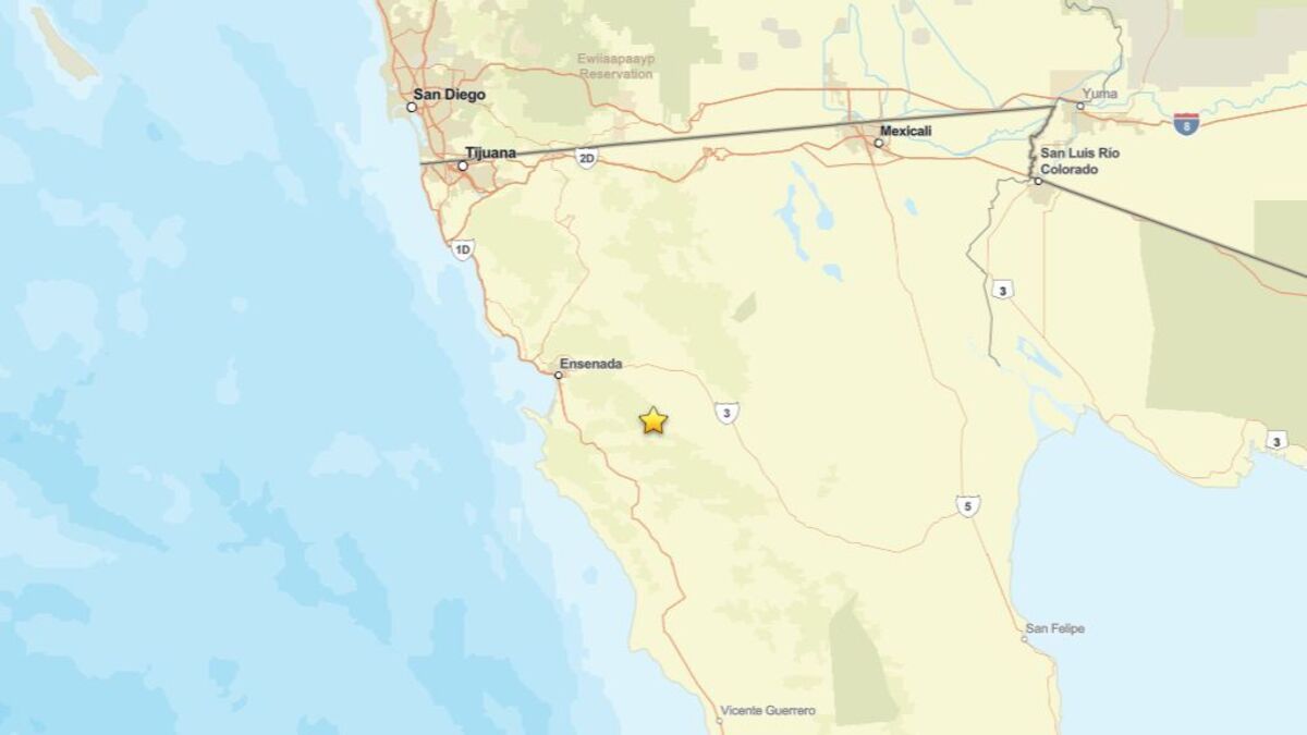 Oct. 14: Earthquake of 2.4 magnitude registered close to Maneadero, B.C ...