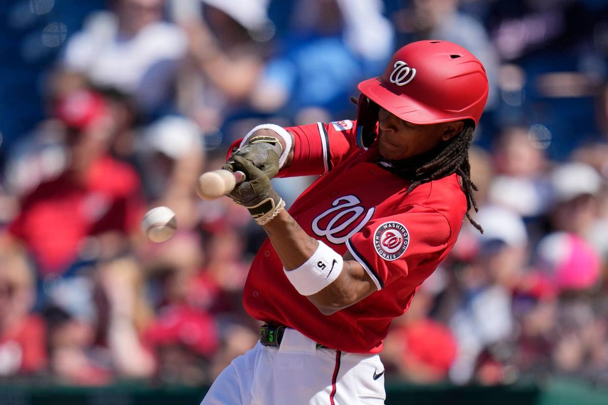  CJ Abrams has been the best offensive shortstop in the league so far this season. 