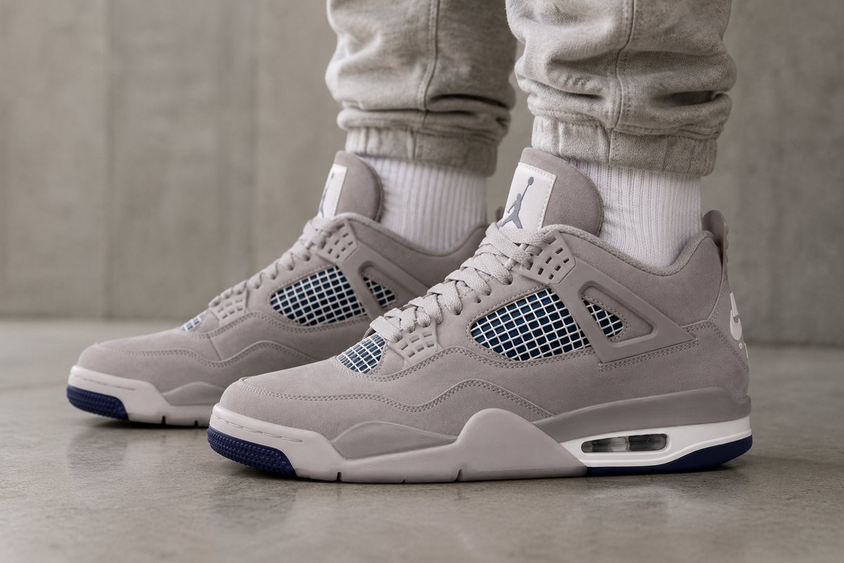 Air Jordan 4 Georgetown Speculative Mock-Up SneakerFiles h/t RabaKali