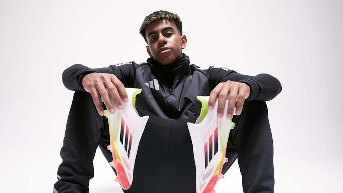  Yamal has been signed to adidas since 2024. | adidas 