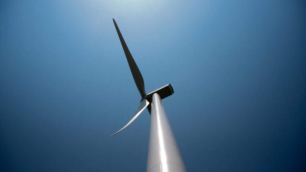 File photo of a wind turbine.