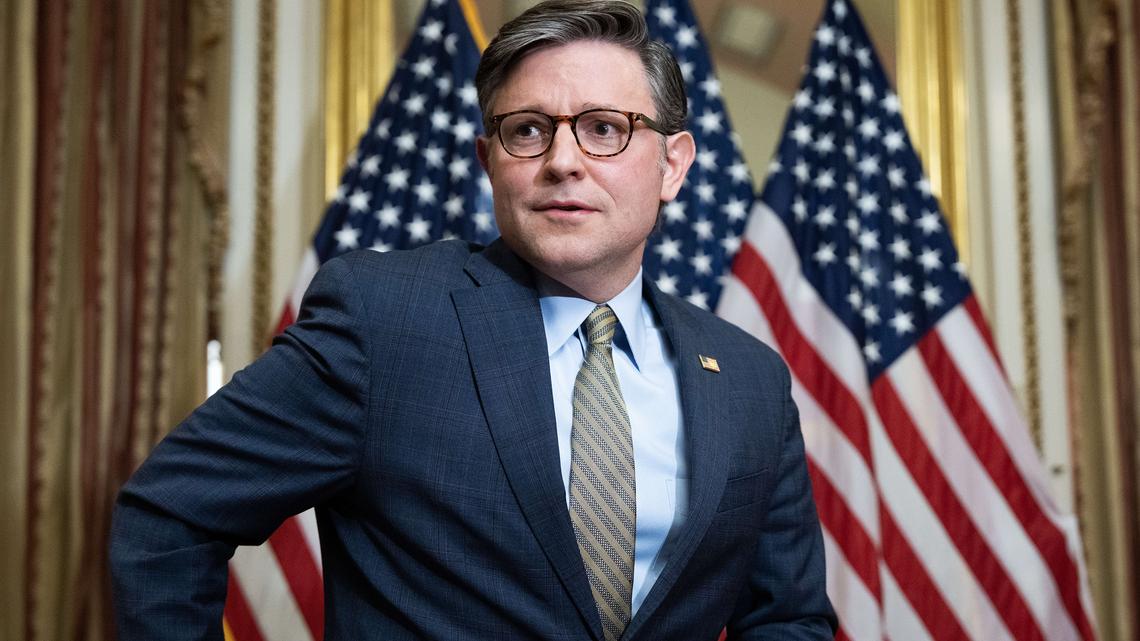 Speaker of the House Mike Johnson, R-La., said he was “open” to tightening rules around sexual misconduct in Congress and would “lead that myself.” (Tom Williams/CQ Roll Call via ZUMA Press/TNS)