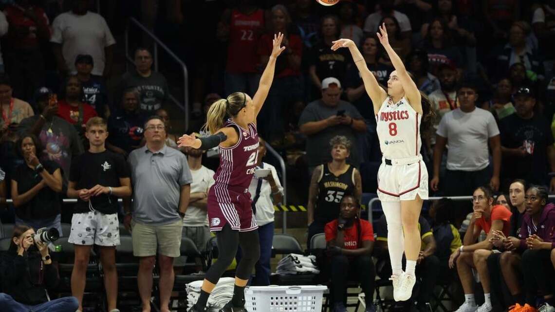 Mystics' offense has team on the rise ahead of Lynx clash 