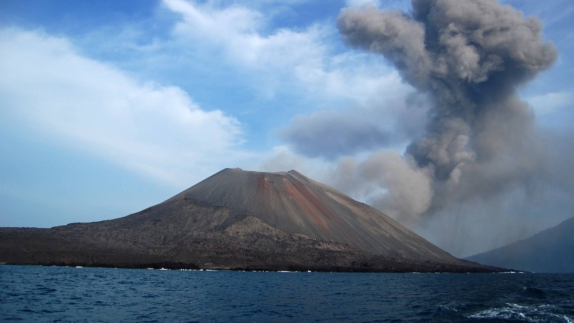 Indonesia Volcano Creates Two New Islands. But Are There Waves? 