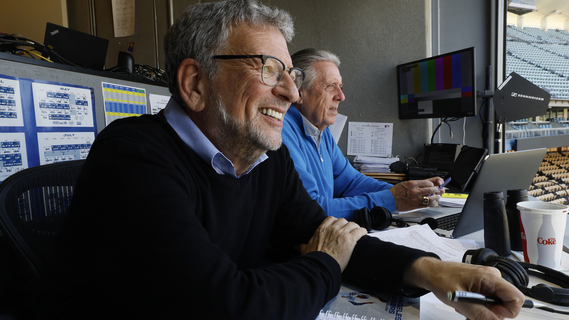 Commentary |For Dodgers' Charley Steiner, a complete game three years in the making