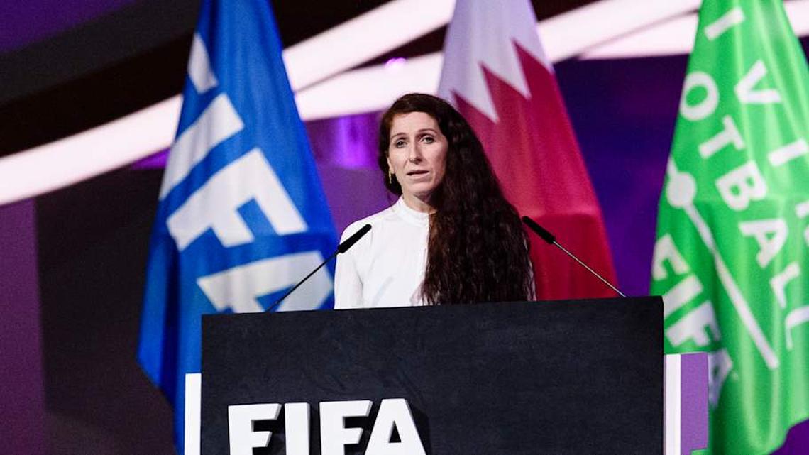  Lise Klavness has called for the abolition of the FIFA Peace Prize. | Marcio Machado/Eurasia Sport Images/Getty Images 