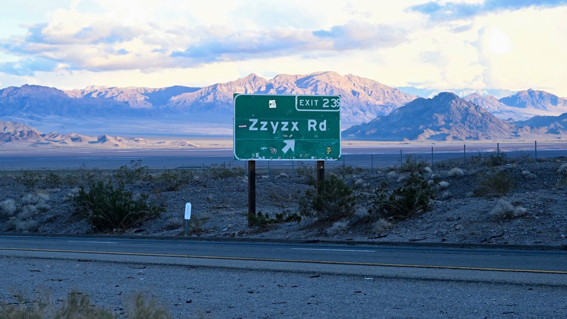 In 1944, Curtis Springer claimed 12,800 acres of Mojave land and built Zzyzx; the government evicted him in 1974 