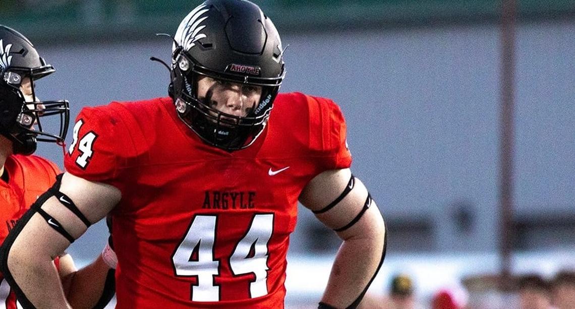 Argyle senior Riley Van Poppel