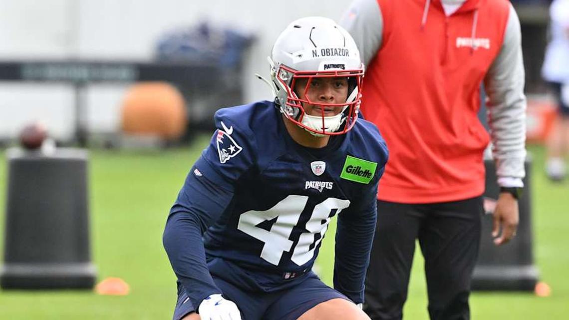 Patriots' Namdi Obiazor Showcases Versatility During Rookie Minicamp