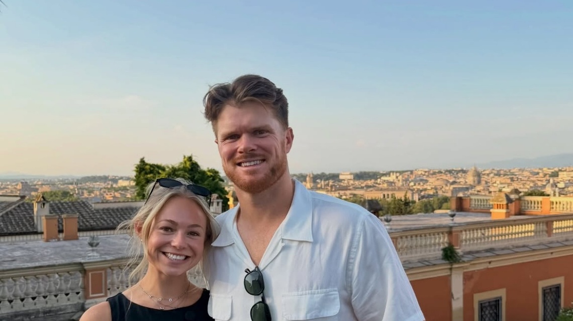 Seahawks Quarterback Sam Darnold and Katie Hoofnagle's Relationship Timeline 