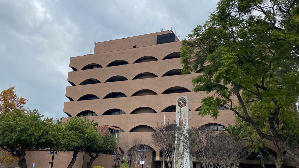 Riverside City Hall is seen Thursday, Jan. 25, 2024, in downtown Riverside. (Photo by Mark Acosta, The Press-Enterprise/SCNG)