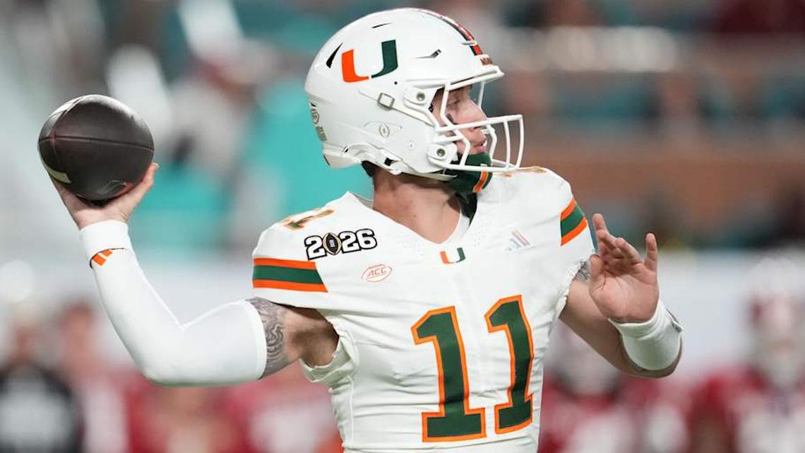  Carson Beck has joined the Cardinals. | Kirby Lee-Imagn Images 