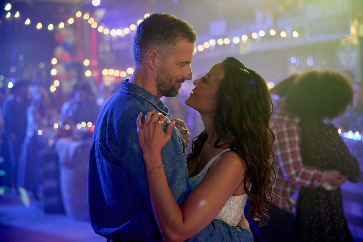 Brendan Penny, Heather Hemmens, Texas Two-Step, 2026©2026 Hallmark Media/Photographer: Eike Schroter