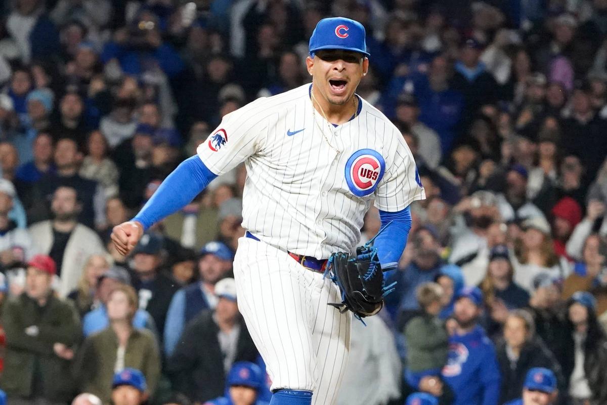  Chicago Cubs pitcher Daniel Palencia (48). David Banks-Imagn Images Mandatory Credit: David Banks-Imagn Images