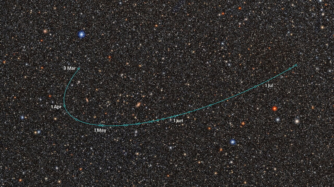 Possible new dwarf planet identified orbiting beyond Pluto