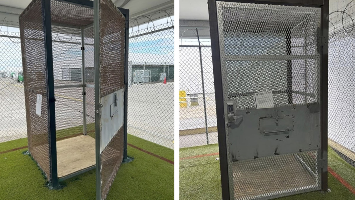 Florida Democrats decry Alligator Alcatraz report detailing cage use 