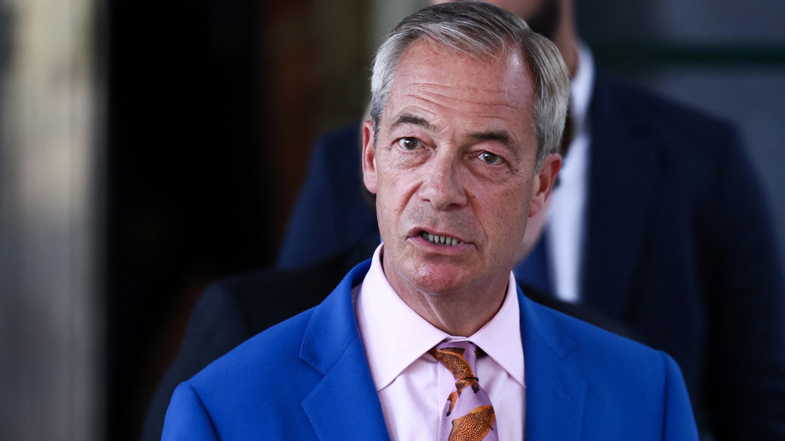 British police investigate donations to Farage's Reform party