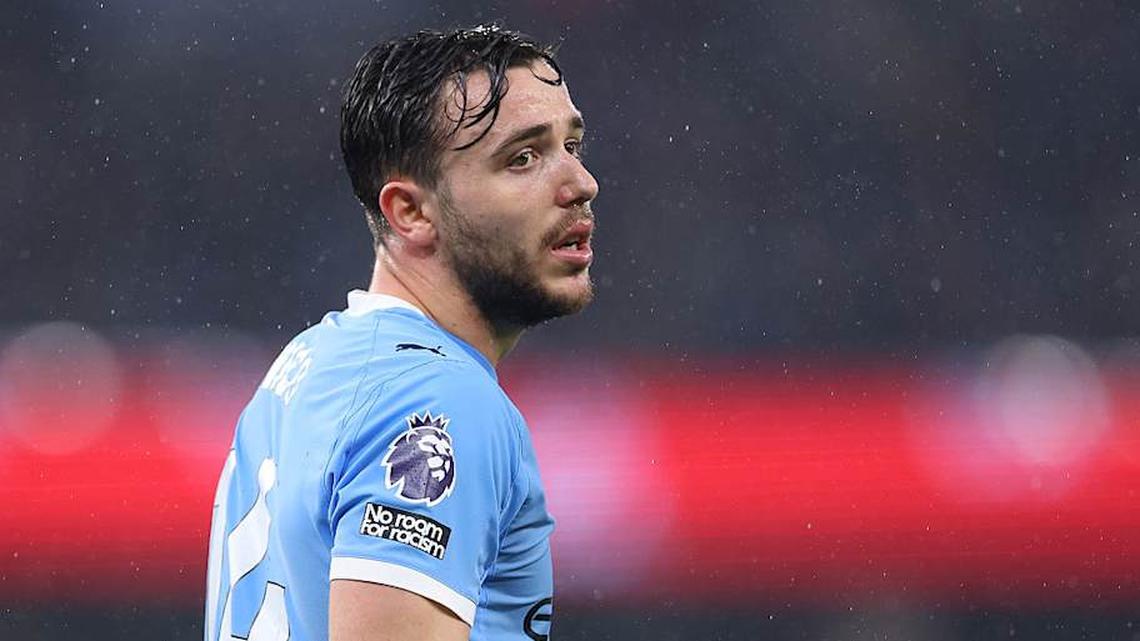  Nico González made his first Premier League appearance since February. | Molly Darlington/Copa/Getty Images 