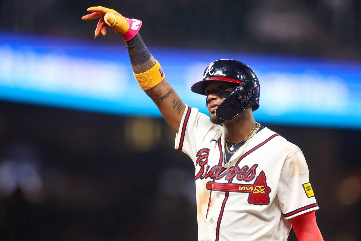  Atlanta Braves right fielder Ronald Acuna Jr. (13) © Brett Davis-Imagn Images