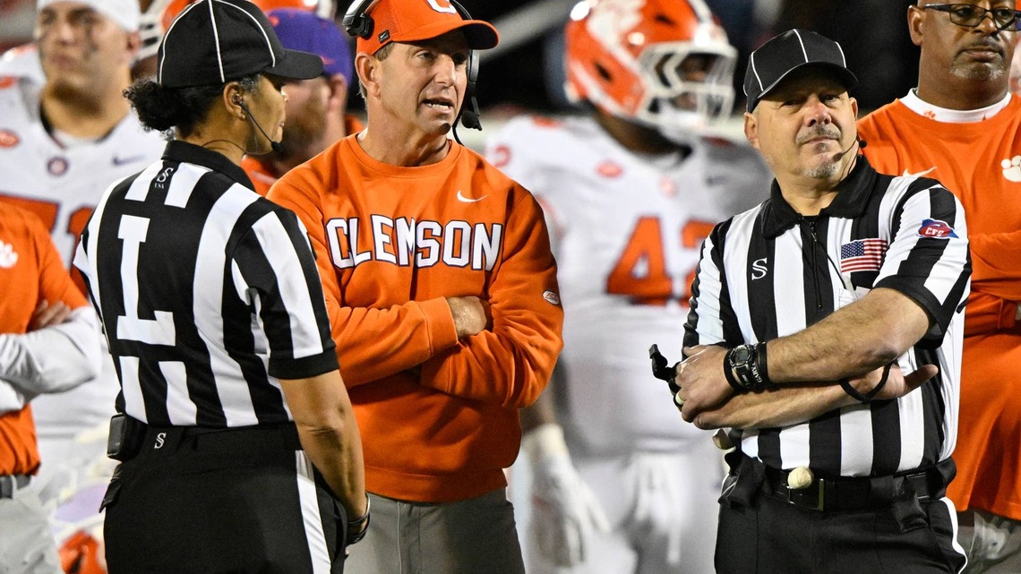 Dabo Swinney 'Extremely Disappointed' After Suspending Clemson Star Vic Burley 